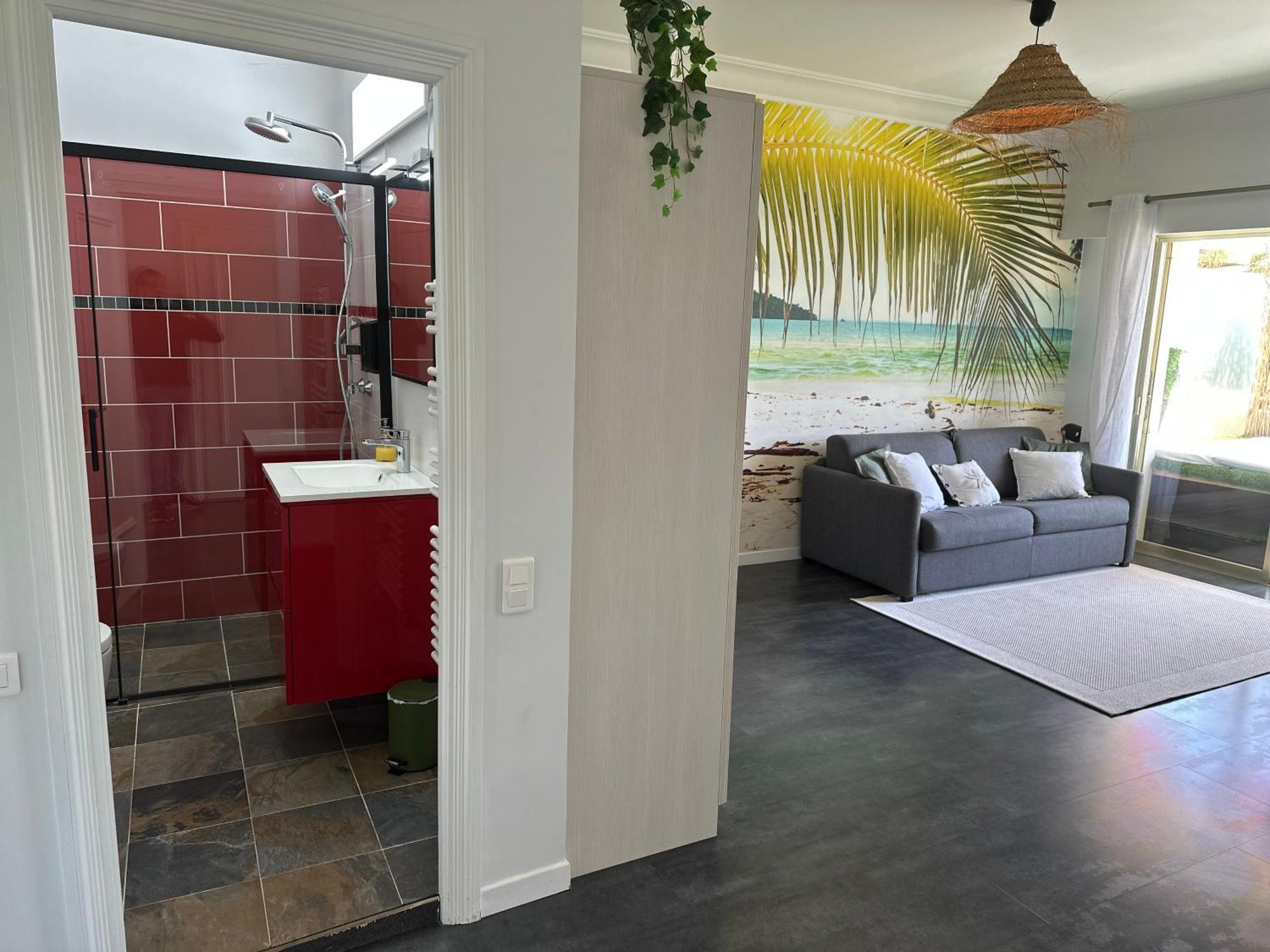Studio Front De Mer A 10Metres De La Plage Villeneuve-Loubet Buitenkant foto