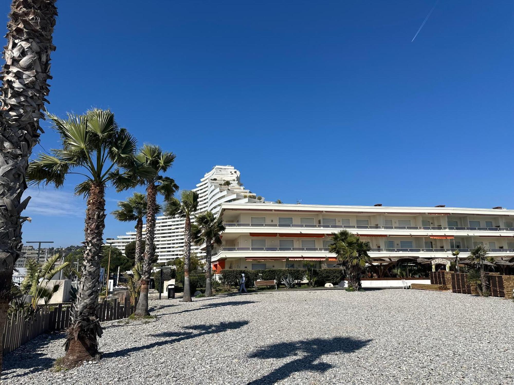 Studio Front De Mer A 10Metres De La Plage Villeneuve-Loubet Buitenkant foto